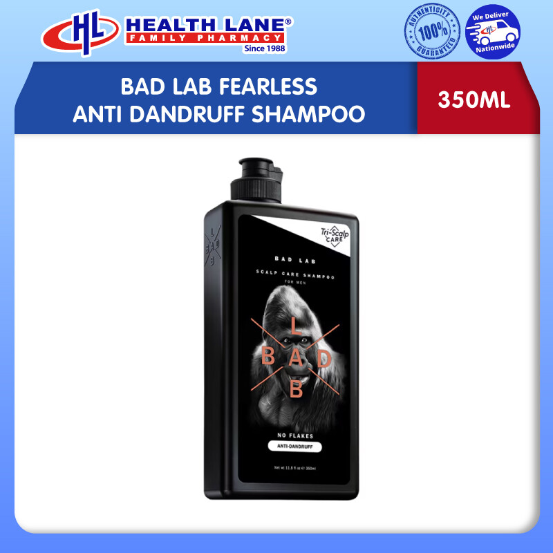 BAD LAB FEARLESS ANTI-DANDRUFF SHAMPOO (400ML)